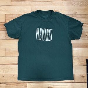 Pleasures Green T-Shirt